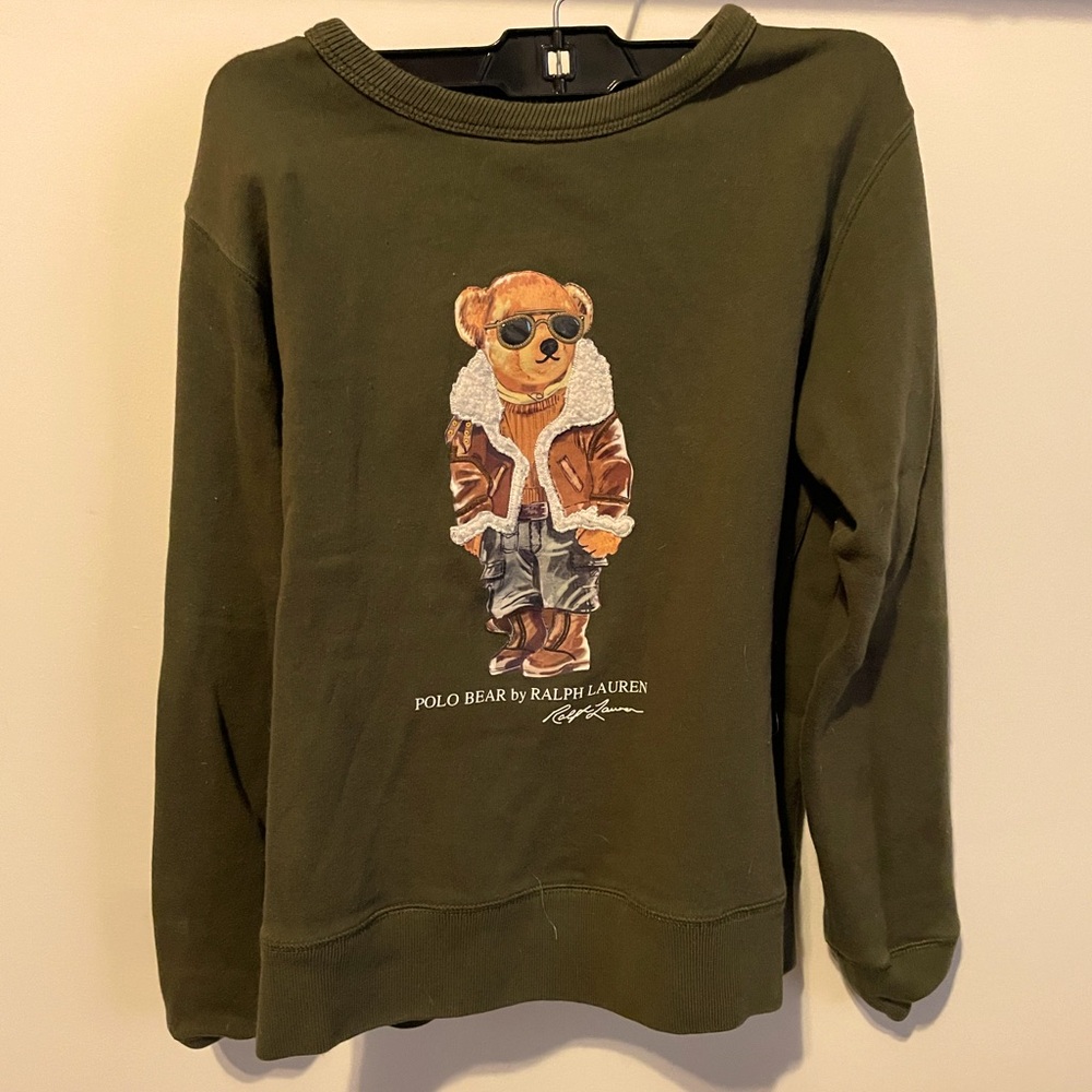 POLO Ralph Lauren - Women’s Polo Bear Crew Neck Sweater